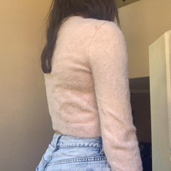 cute fuzzy valentines sweater!❤️ - Picture 2 of 2